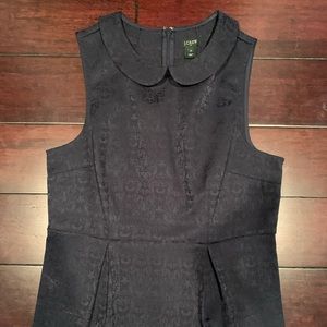 JCrew factory pleated peplum shirt.